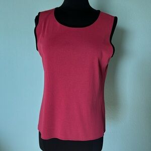 Misook tank top-Raspberry color